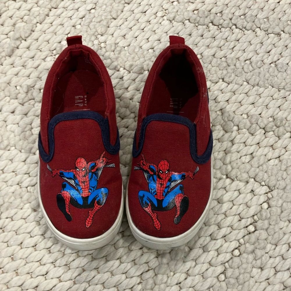 Marvel Spider-Man Kids Slip-On Shoes - Red